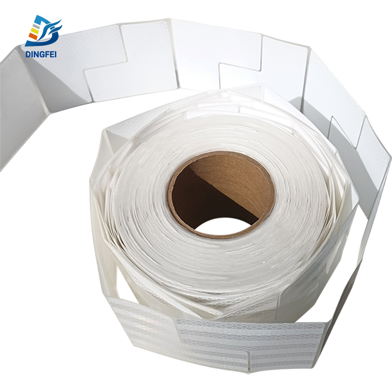 White Die Cutting Reflective Conspicuity Tape - 